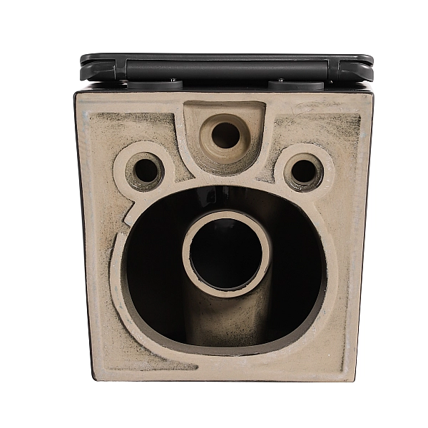 Унітаз підвісний Tern Ultra Quiet 490×365×325 мм, Anthracite, з сидінням Slim Duroplast / Soft-close / Quick Release QT17332303ASAN Qtap - Фото - 7