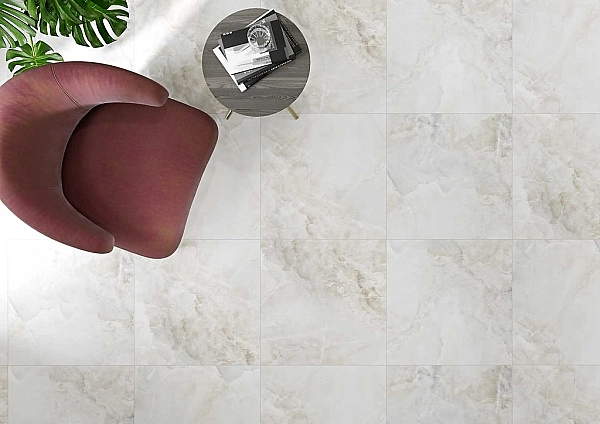 Плитка керамогранітна Randy Cream RECT SAT 598x598x8 Cersanit - Фото - 2