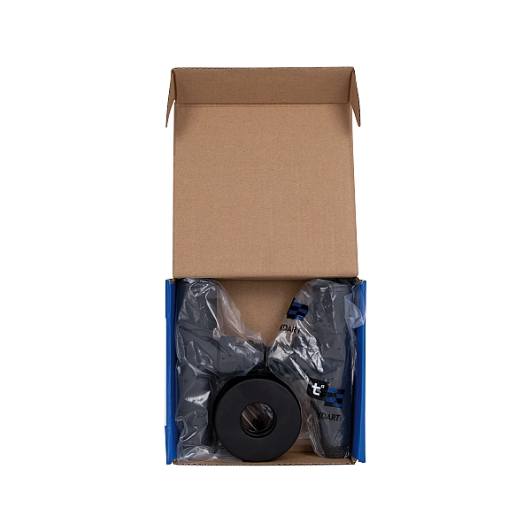 Комплект кранів Thermo Alliance Standart 1/2" З для рушникосушарки кутовий чорний SF395W15B - Фото - 6