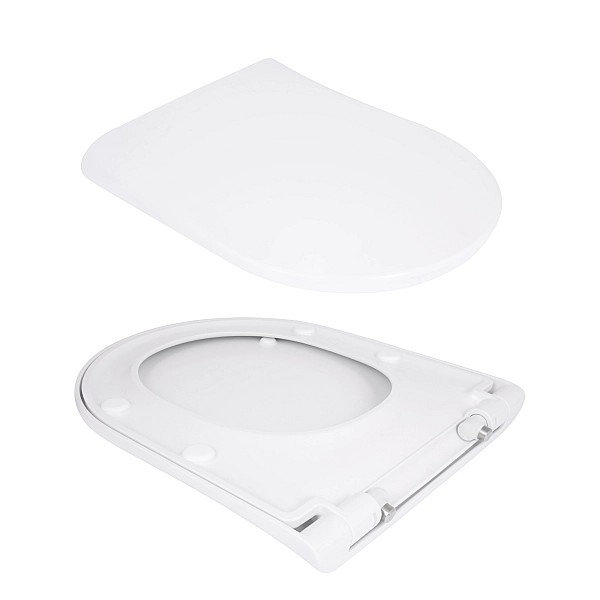 Унітаз підвісний Qtap Robin ML Ultra Quiet 520x365x365 мм, з сидінням Soft-close MagLock, White QTROBML26W49623 - Фото - 8