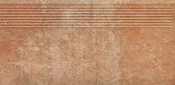 Сходинка пряма Scandiano Rosso 300x600x8,5 Paradyz