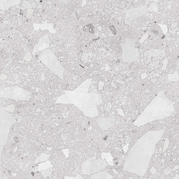 Плитка керамогранітна Genesis Light Grey RECT MAT 598x598 Cersanit