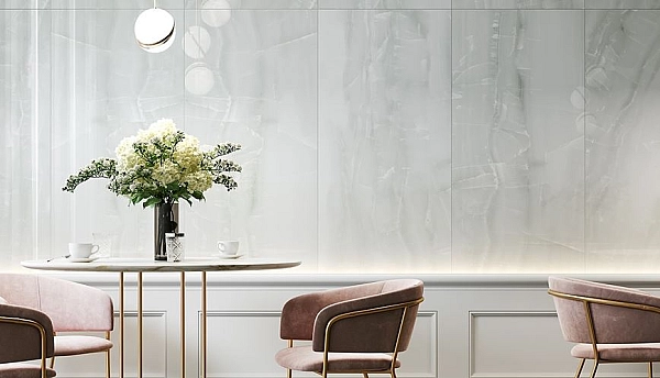 Плитка керамогранітна Brave Onyx White POL 600x1200x7 Opoczno - Фото - 2