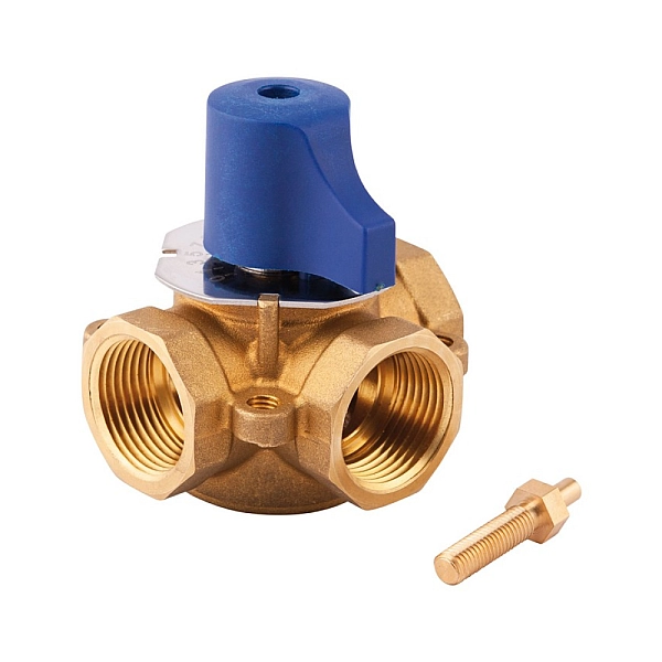 Клапан триходовий Thermo Alliance Standart 1" 1/2 ВР ручний SF363W40 - Фото - 2