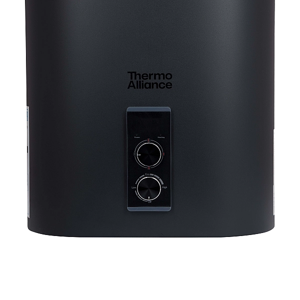 Водонагрівач електричний Thermo Alliance 50 л Black, плоский вертикальний, мокрий ТЕН 2 кВт (0,8+1,2) DT50V20G(PD)/2В - Фото - 5