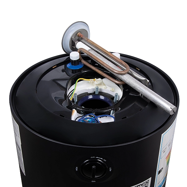 Водонагрівач електричний 50 л, Black універсальний, мокрий ТЕН 1,5 кВт D50VH15Q2В Thermo Alliance - Фото - 6