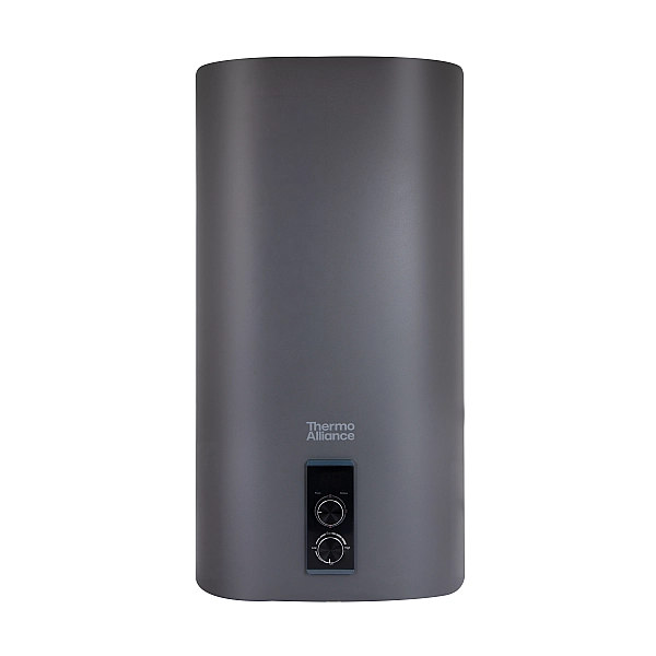 Водонагрівач електричний Thermo Alliance 50 л Grey, плоский вертикальний, мокрий ТЕН 2 кВт (0,8+1,2) DT50V20G(PD)/2G