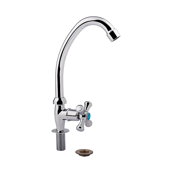 Монокран для кухні Lidz Lamb 269F LDLAM269FCRM22310 Chrome - Фото - 3