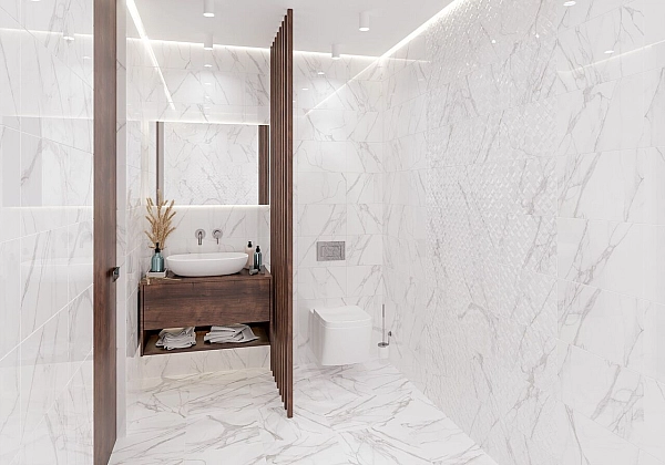 Плитка стінова 862031 Elba Сірий 250x400x6 Golden Tile - Фото - 2