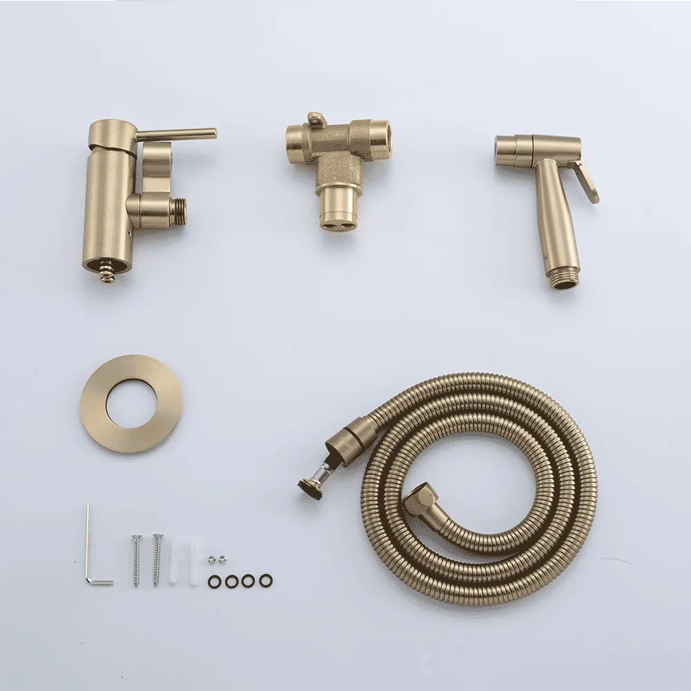 G7206-3 душ гигиен. встр. единовес. лат. Ø35 (сатин золотой) - Фото - 4