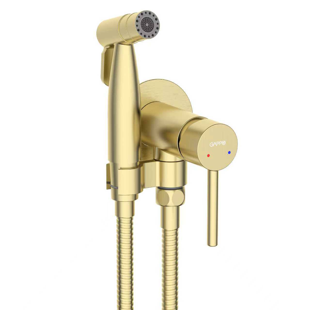 G7206-3 душ гигиен. встр. единовес. лат. Ø35 (сатин золотой)