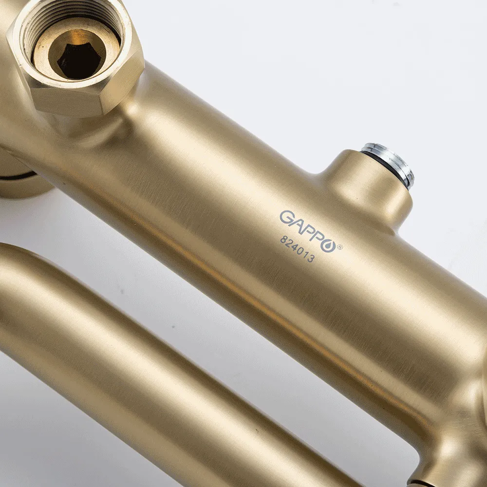 G2406-3 душ. система 3х функц. одноваж. лат. Ø35 (сатин золотий) - Фото - 7