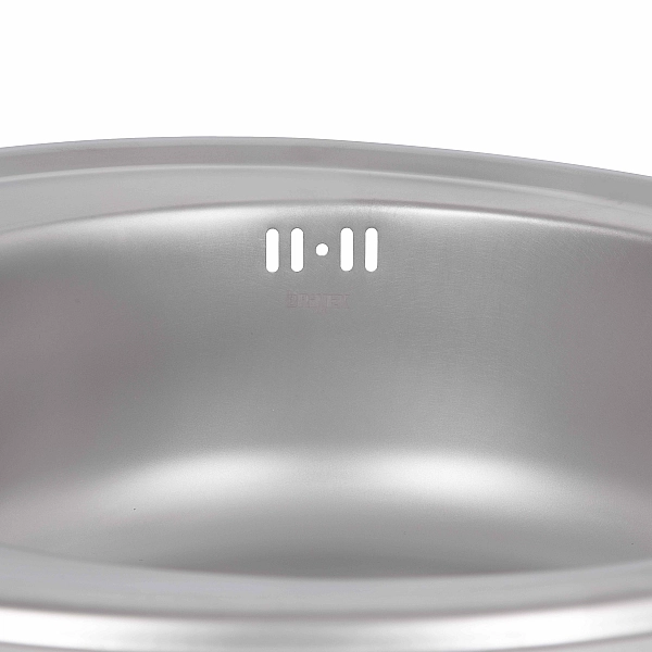 Кухонна мийка Brinex 490-A 0,6 мм Satin (BRIN490SAT06) - Фото - 7