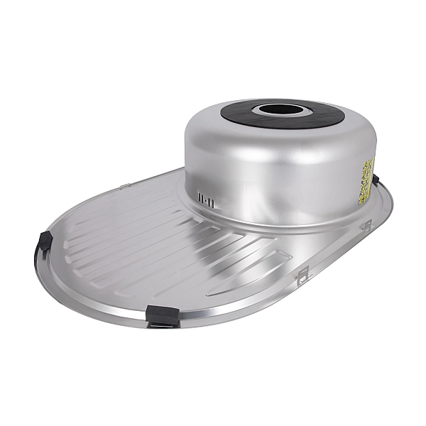 Кухонна мийка Brinex 7750 0,8 мм Micro Decor (BRIN7750MDEC08) - Фото - 5