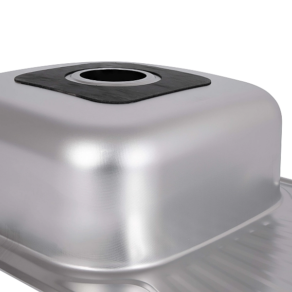 Кухонна мийка Brinex 7848 0,8 мм Micro Decor (BRIN7848MDEC08) - Фото - 6