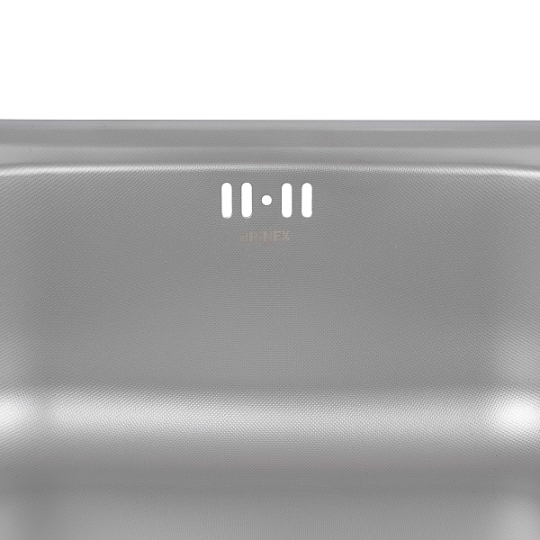 Кухонна мийка Brinex 7848 0,8 мм Micro Decor (BRIN7848MDEC08) - Фото - 7