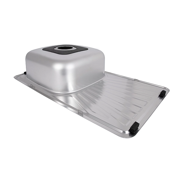 Кухонная мойка Brinex 7848 0,8 мм Satin (BRIN7848SAT08) - Фото - 5