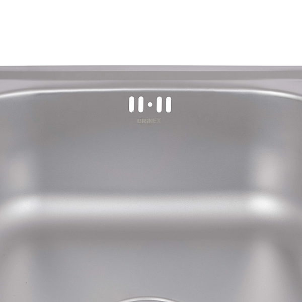 Кухонная мойка Brinex 7848 0,8 мм Satin (BRIN7848SAT08) - Фото - 7
