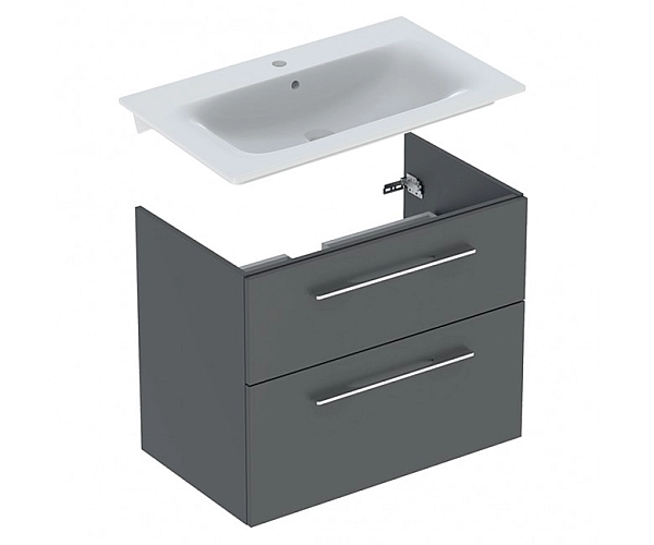 Умивальник 80 Selnova Square 500.995.00.1 Geberit - Фото - 2