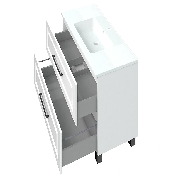 "Денвер" Тумба підлогова з ум. Родео 100 (Біла, 2 Ш.) - Фото - 2