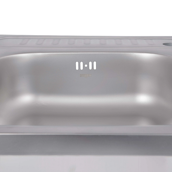 Кухонна мийка Brinex 6050-R 0,6 мм Satin (BRIN6050RSAT06) - Фото - 7