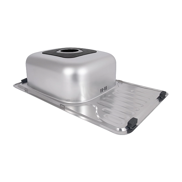 Кухонная мойка Brinex 6642 0,8 мм Satin (BRIN6642SAT08) - Фото - 5