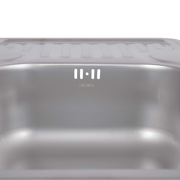 Кухонная мойка Brinex 6642 0,8 мм Satin (BRIN6642SAT08) - Фото - 7