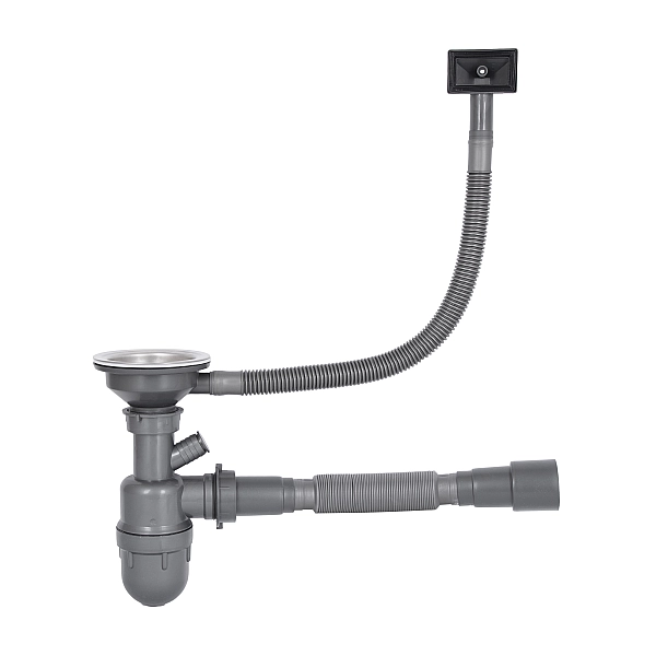 Кухонная мойка Brinex 6642 0,8 мм Satin (BRIN6642SAT08) - Фото - 8