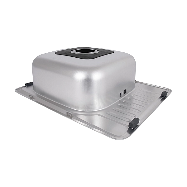 Кухонная мойка Brinex 5848 0,8 мм Micro Decor (BRIN5848MDEC08) - Фото - 4