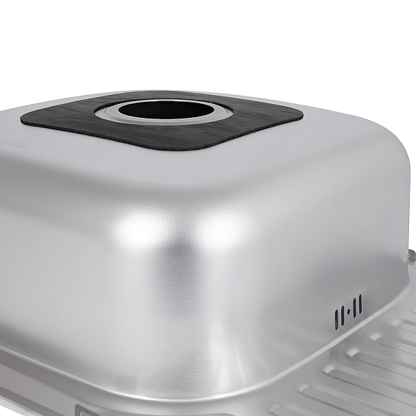 Кухонная мойка Brinex 5848 0,8 мм Micro Decor (BRIN5848MDEC08) - Фото - 5