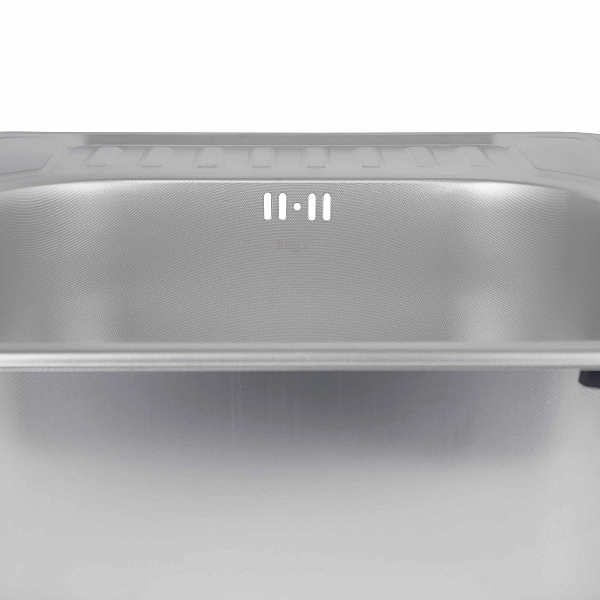 Кухонная мойка Brinex 5848 0,8 мм Micro Decor (BRIN5848MDEC08) - Фото - 6