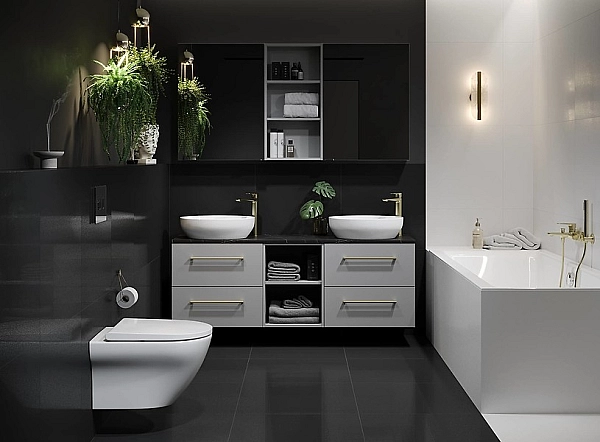 Умивальник 50 см Larga White CCWT1000810770 Cersanit - Фото - 2