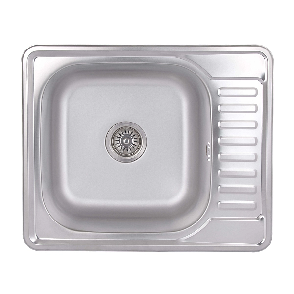 Кухонная мойка Brinex 5848 0,8 мм Satin (BRIN5848SAT08)