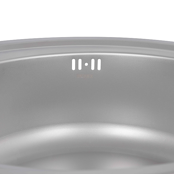 Кухонна мийка Brinex 510-D 0,8 мм Micro Decor (BRIN510MDEC08) - Фото - 7
