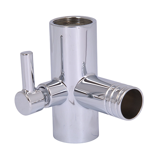З'єднання стійки Qtap (72х61,5х52) для душової системи Vlasta New Chrome, Evia, Tern QTVLA7261552CRM49693