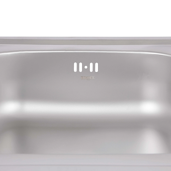 Кухонна мийка Brinex 5080-L 0,6 мм Satin (BRIN5080LSAT06) - Фото - 7