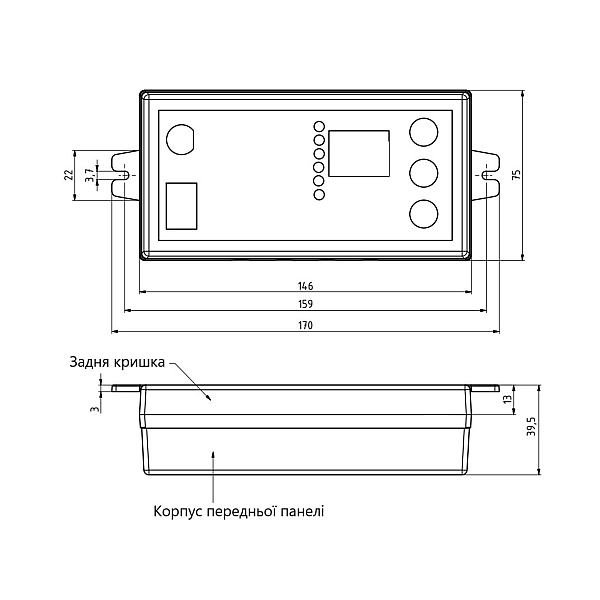Контролер для котла Thermo Alliance TA21 Н PID, управління вентилятором та насосом СО - Фото - 2