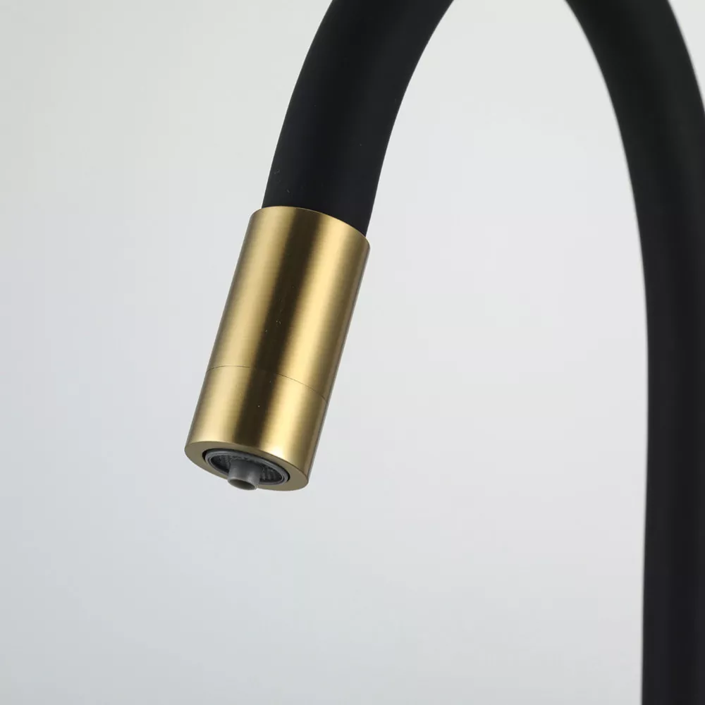 Змішувач для кухні під фільтр Frap з гнучким виливом - Фото - 4