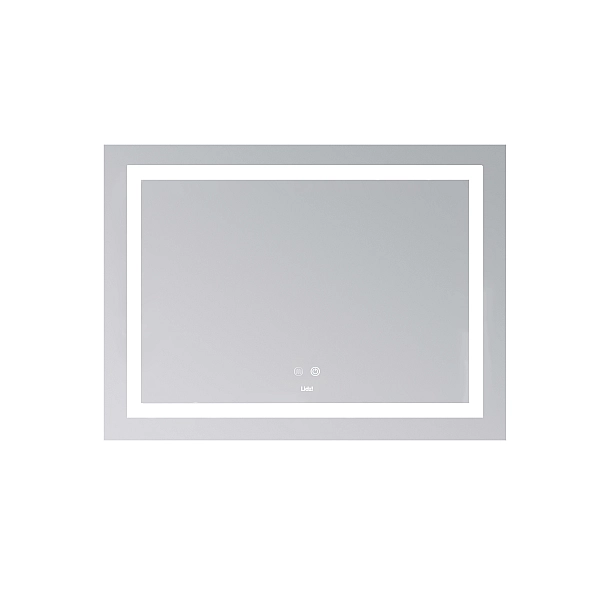 Дзеркало Lidz Kubis (KU1) 700х500 з LED-підсвічуванням Touch, з антизапотіванням, з димером, рег. яскравості LD78LF90448485 - Фото - 4