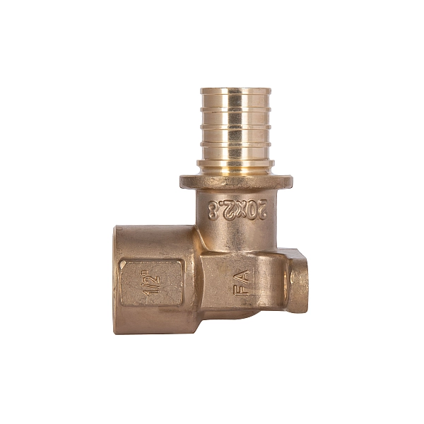 Угол натяжной Icma №1040 d20х2,8-1/2"В настенный 851040ADGW0 - Фото - 5