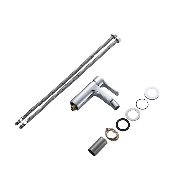 Смеситель латунный для биде Lidz Astra 001AF (k35) LDAST001AFCRM48089 Chrome - Фото - 8