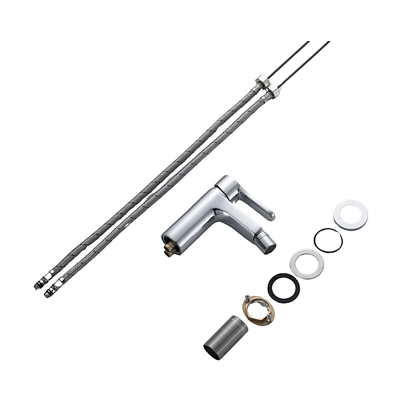 Смеситель латунный для биде Lidz Astra 001AF (k35) LDAST001AFCRM48089 Chrome - Фото - 9