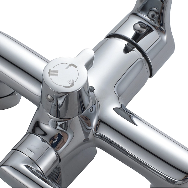 Душова система латунна універсальна Lidz Astra 1030 на три споживача (з виливом) (k35) LDAST1030CRM48086 Chrome - Фото - 8