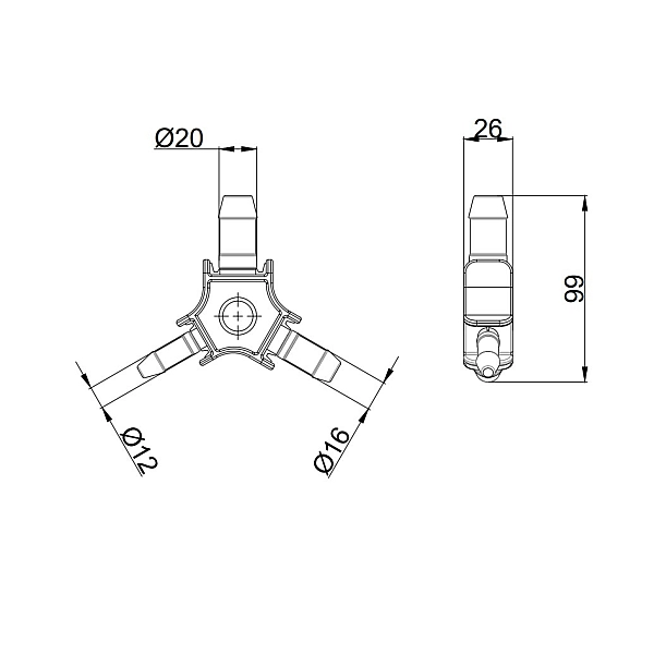 Универсальный калибратор-фаскосниматель Thermo Alliance для труб d16–25 STD-408 - Фото - 2