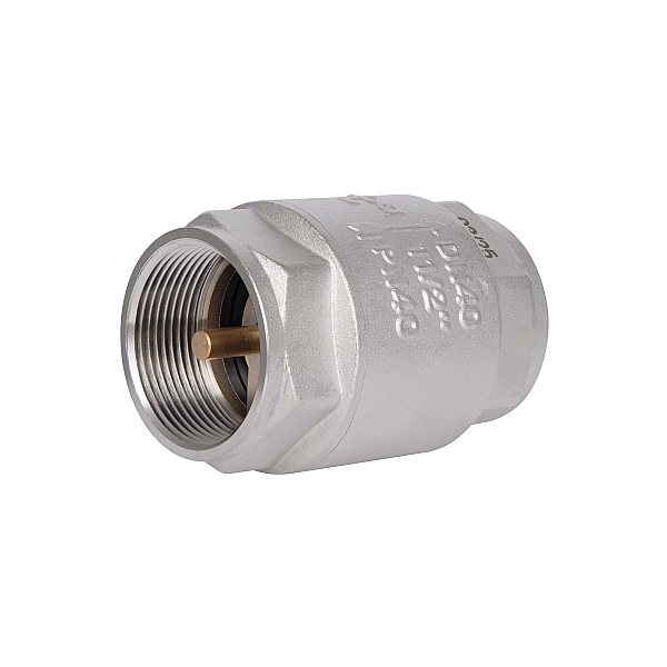 Обратный клапан с латунным штоком Thermo Alliance Forte 1 1/2"ВВ никель TAF240W40 - Фото - 3