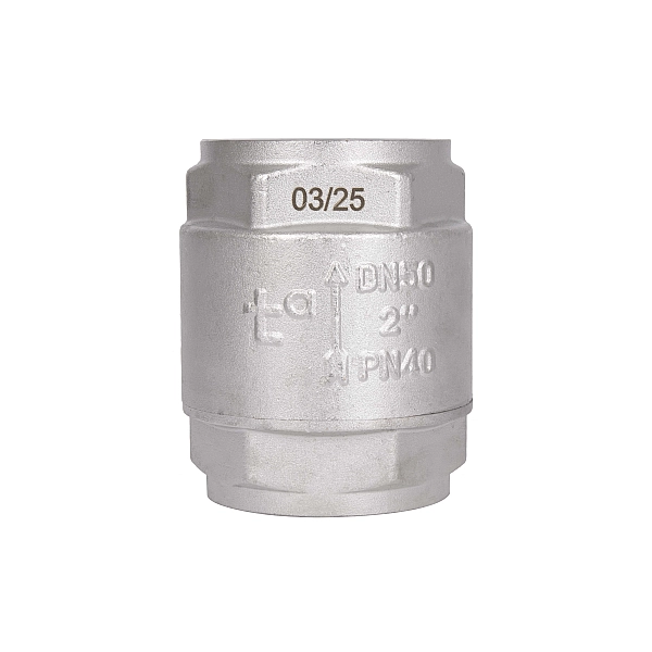 Зворотний клапан із латунним штоком Thermo Alliance Forte 2"ВВ нікель TAF240W50
