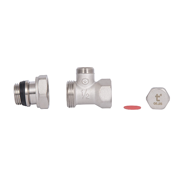 Термостатический набор Thermo Alliance Standart прямой 1/2" TAS353W15 - Фото - 5