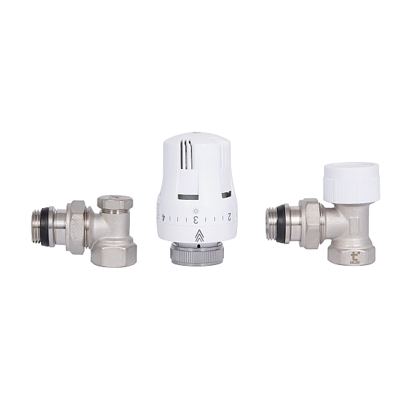 Термостатичний набір Thermo Alliance Standart кутовий 1/2" TAS352W15 - Фото - 6