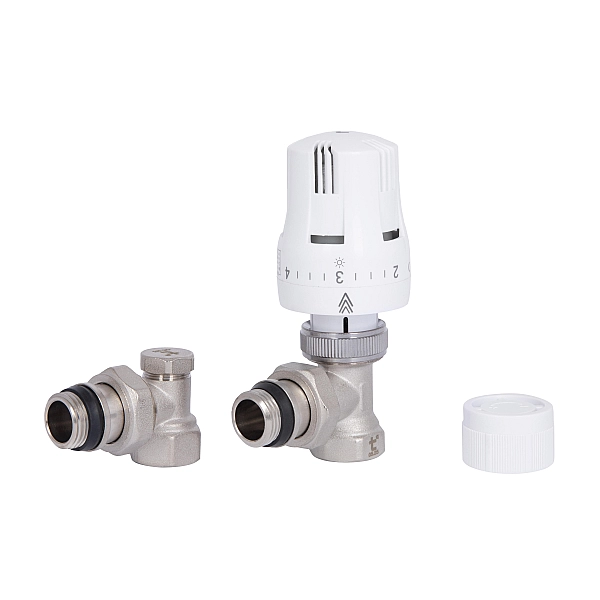 Термостатичний набір Thermo Alliance Standart кутовий 1/2" TAS352W15