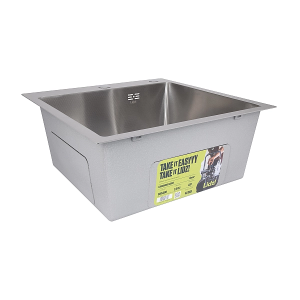 Lidz Handmade H5050H Мийка для кухні інтегрована Decor Honeycomb 2,5/0,5 мм LDH5050DEC48365 - Фото - 4